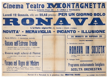  [ITALIAN ILLUSTRATED EPHEMERA]. Group of Nearly 25 Assorted...