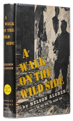  ALGREN, Nelson. A Walk on the Wild Side. New York: Farrar, ...