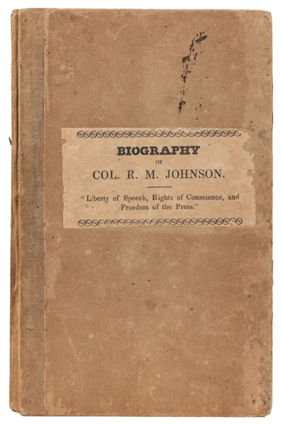  [AMERICANA]. [EMMONS, William]. Authentic Biography of Col....