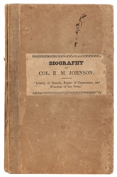  [AMERICANA]. [EMMONS, William]. Authentic Biography of Col....