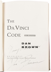  BROWN, Dan (b. 1964). The Da Vinci Code. New York: Doubleda...