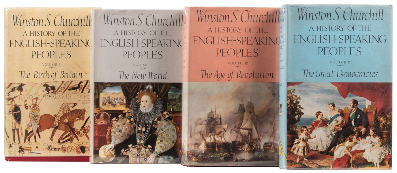  CHURCHILL, Sir Winston S. (1874-1965). A History of the Eng...