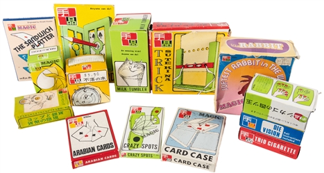 [TENYO]. Collection of Tenyo Magic Tricks. Late 20th centur...