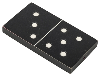 Dotty Domino. Middlesex: Alan Warner, 1990s. A large black ...