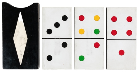 Dom-Dom-Domino. Cornwall: Alan Warner, ca. 1995. The black ...