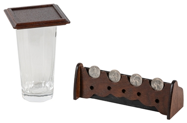 Flying Coins and Tray. Yokohama: Mikame Craft, 2003. Crafte...