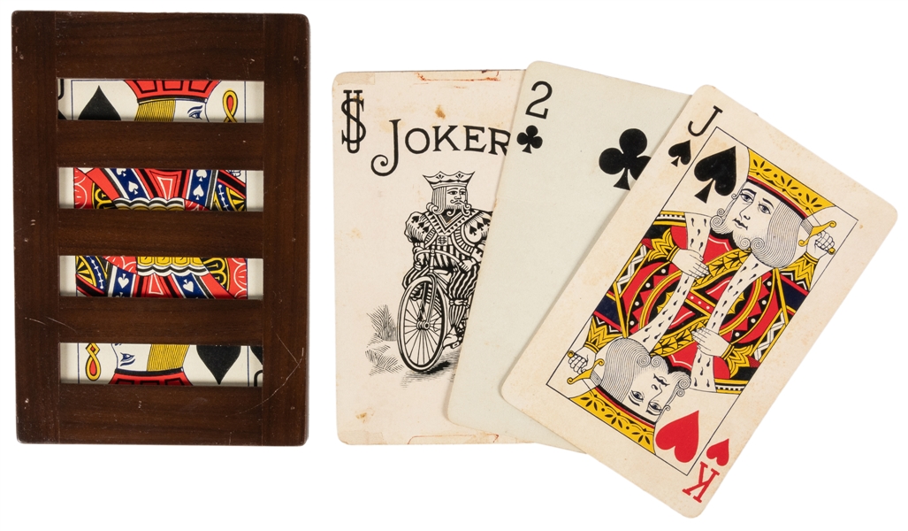 Jumbo Slat Card Frame. Los Angeles: F.G. Thayer, 1940s. Jum...