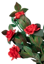 Flowering Rose Bush. Azusa: Owen Magic Supreme, 1990s. A ba...