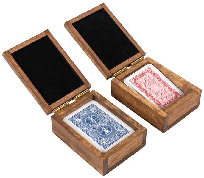 Wooden Mini Card Boxes. New Jersey: The Trickery, ca. 2004....
