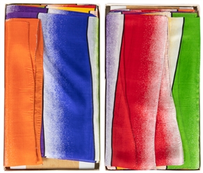 [SILKS]. Silk King Studios Rainbow Streamers. Bethesda, ca....