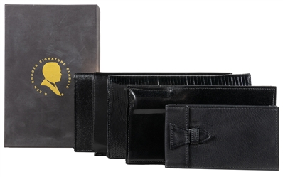 [WALLETS]. Group of 6 magician's wallets. Including: Ken Br...