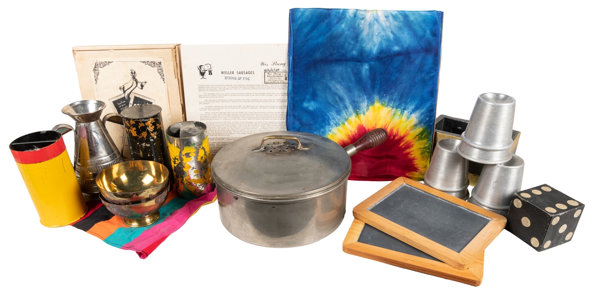 Large Collection of Magic Apparatus. 1910s-2000s. Including...