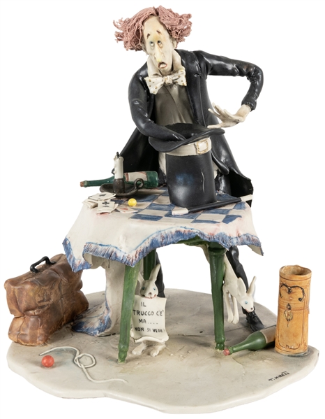 MORETTO, Toni (Italian, 1929 - 2011). Il trucco ce ma non s...