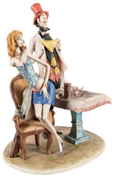 MORETTO, Toni (Italian, 1929 - 2011). Magician Holding Ling...