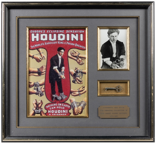 HOUDINI, Harry (Ehrich Weisz, 1874 - 1926). Houdini Key Dis...