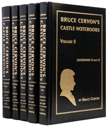 CERVON, Bruce (1941 - 2007). Bruce Cervons Castle Notebook...