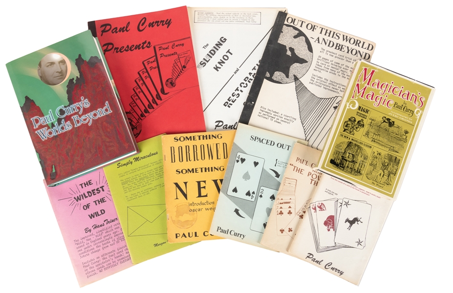CURRY, Paul (1917 - 1986). Collection of Books by Paul Curr...
