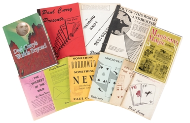 CURRY, Paul (1917 - 1986). Collection of Books by Paul Curr...