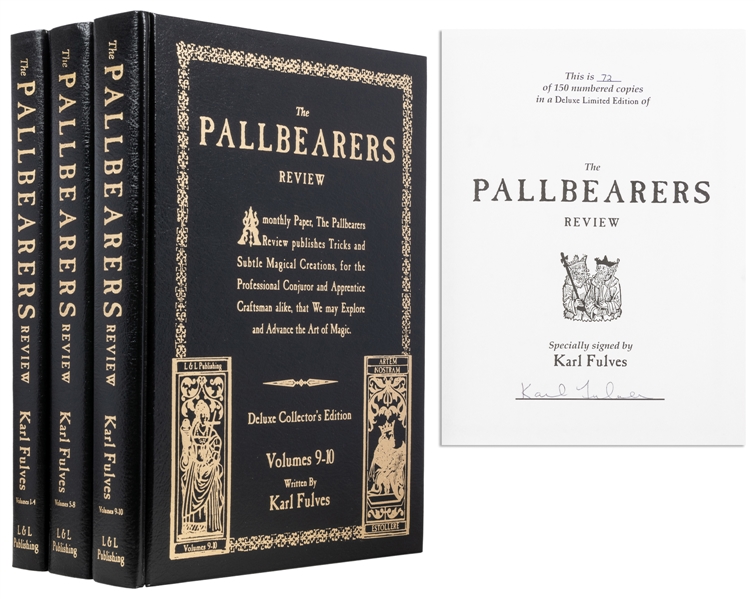 FULVES, Karl (1938 - 2023). The Pallbearers Review. Tahoma:...