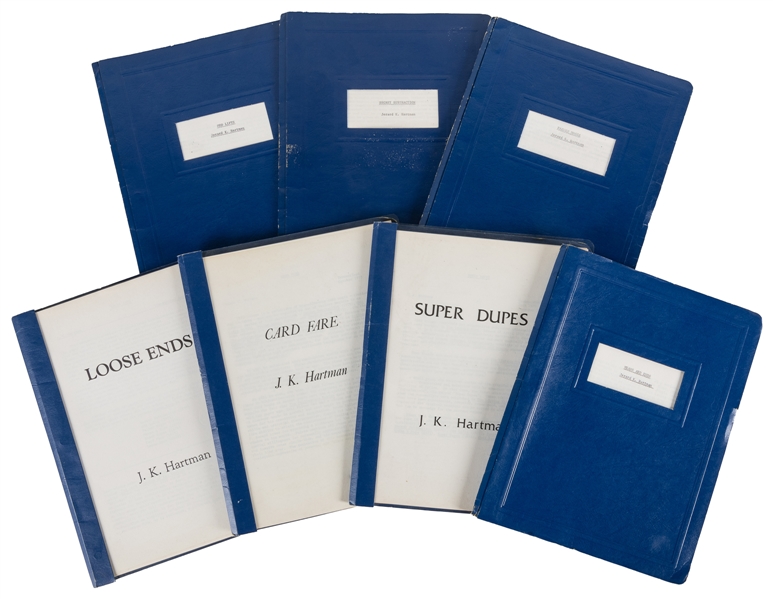 HARTMAN, Jerard K. (b. 1933). Seven Manuscripts for Loose E...