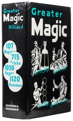 HILLIARD, John Northern (1872 - 1935). Greater Magic. Washi...