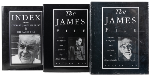 [JAMES, Stewart (1908 – 1996)]. SLAIGHT, Allan (ed). The Ja...