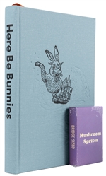 [ANDY JERXMAN, pseudonym]. Here Be Bunnies. White Wand Publ...