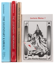 RACHERBAUMER, Jon (1940 - 2024). Three Hardcovers and Five ...