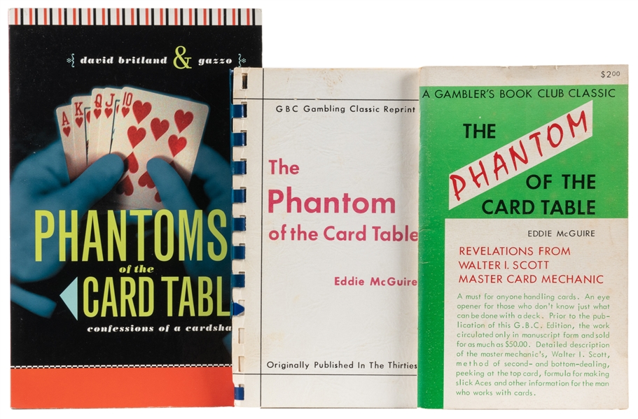 [WALTER IRVING SCOTT]. The Phantom of the Card Table Books....