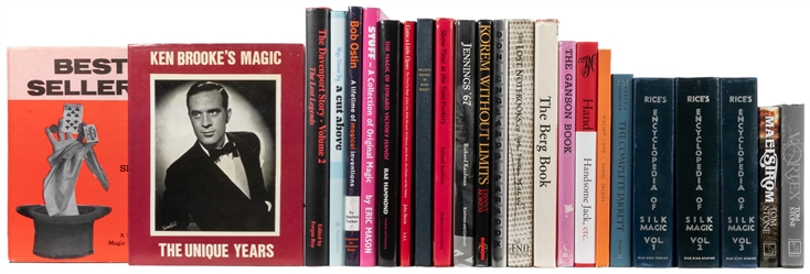 [MAGIC]. More than Twenty Books on Magic. Including JACK, H...