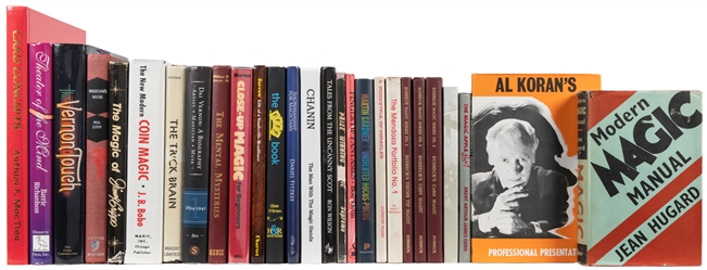 [MAGIC]. Twenty-Five Books on Magic. Including O'BRIEN, Obi...