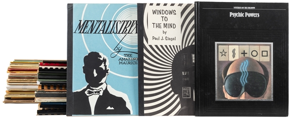 [MENTALISM]. [MIND READING]. Large Collection of Lecture No...