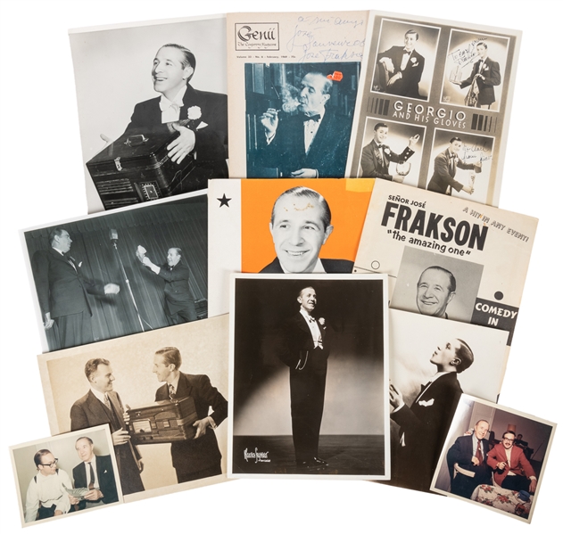 FRAKSON, Jose (1891 – 1981). File of Frakson photographs e…
