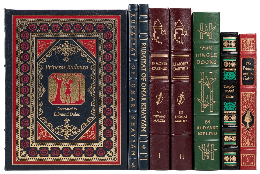  [EASTON PRESS]. Group of 7 Titles of Illustrated Books in 8...