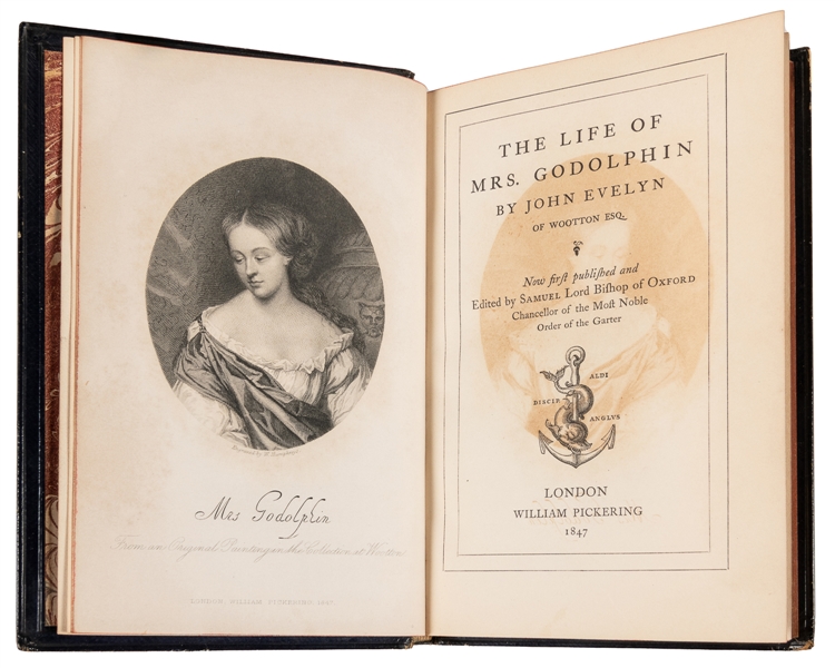  EVELYN, John (1620-1706). The Life of Mrs. Godolphin… Edite...