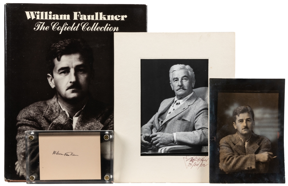  [FAULKNER, William (1897-1962), subject]. COFIELD, J. R. an...