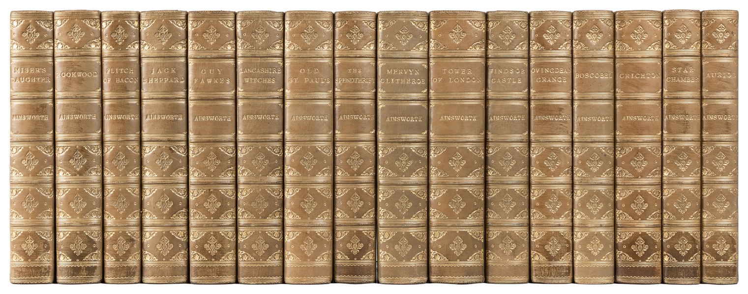  [FINE BINDINGS]. AINSWORTH, William Harrison (1805-1882). T...