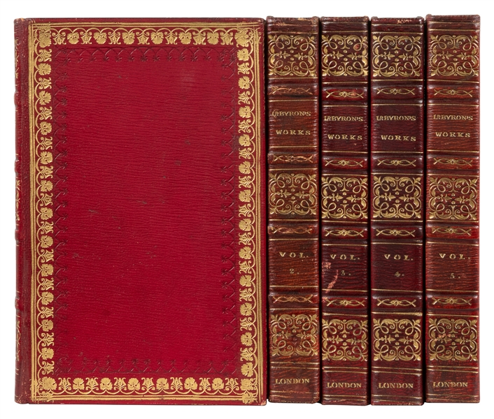  [FINE BINDINGS]. BYRON, George Gordon, Lord (1788-1824). Th...