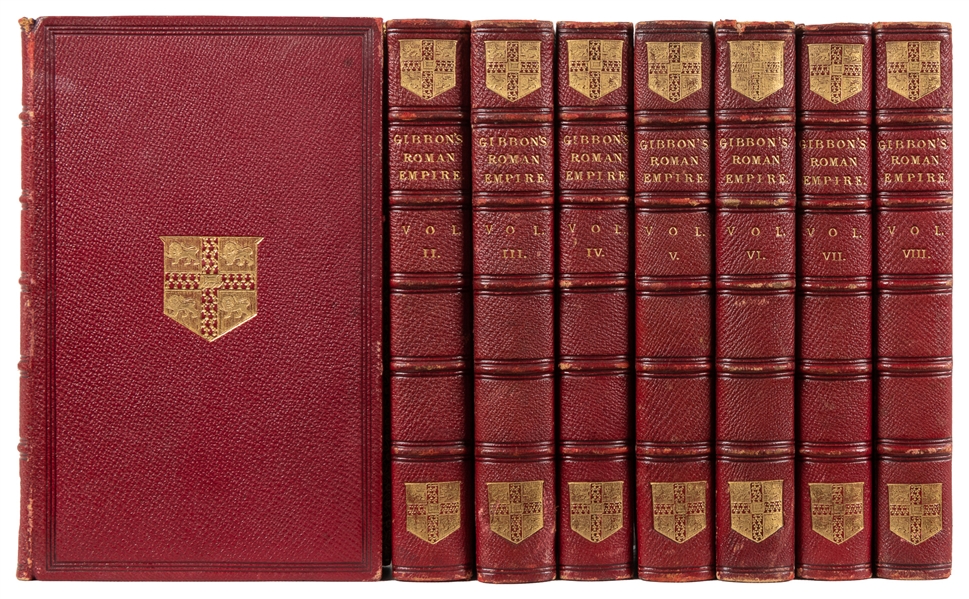  [FINE BINDINGS]. GIBBON, Edward (1737-1794). The History of...