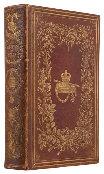  [FINE BINDINGS]. [HOWITT, Mary (1799-1888), editor]. Biogra...