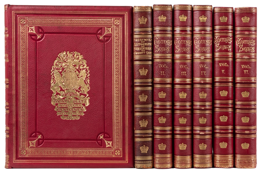  [FINE BINDINGS]. MORRIS, Rev. F[rancis] O[rpen] (1810-1893)...