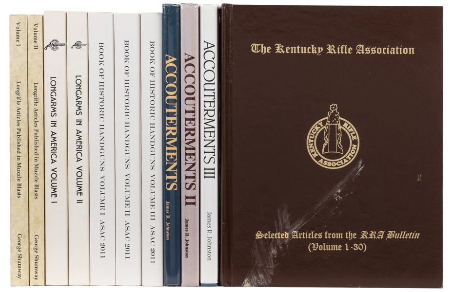  [FIREARMS]. Group of Five Reference Titles on Firearms in 1...