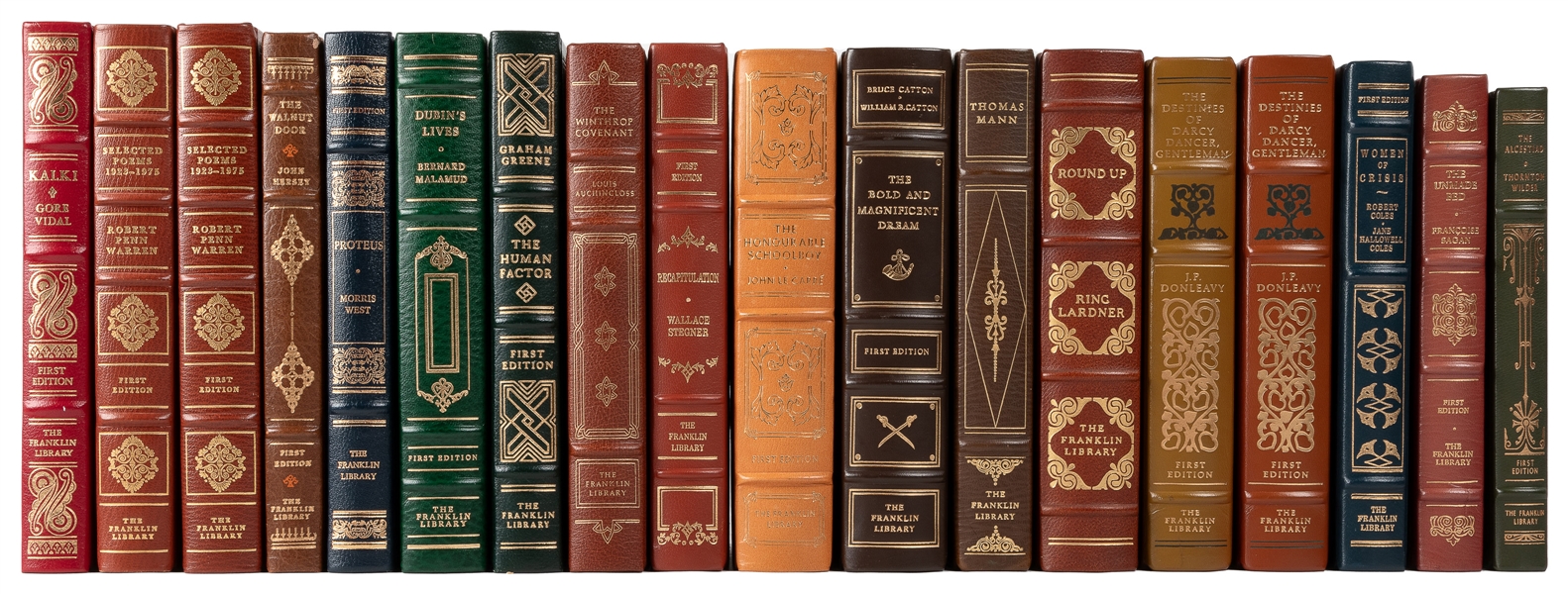  [FRANKLIN LIBRARY]. Group of 18 Limited Editions for the Fi...