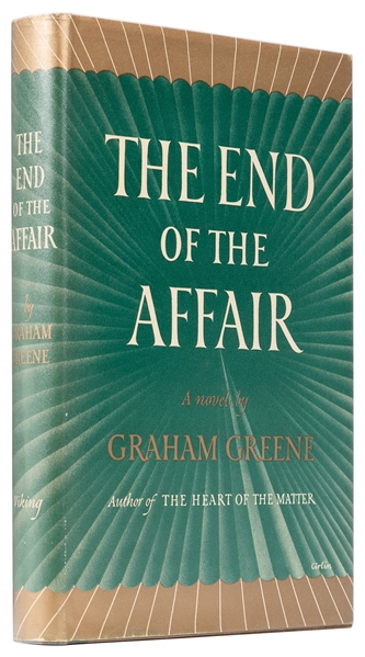  GREENE, Graham (1904-1991). The End of the Affair. New York...