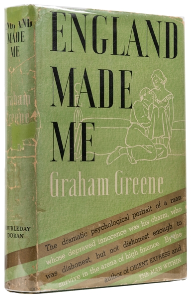  GREENE, Graham (1904-1991). England Made Me. Garden City: D...