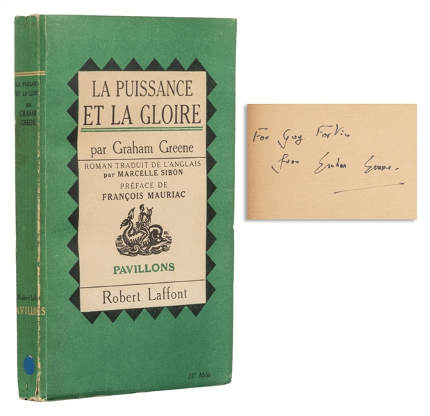  GREENE, Graham (1904-1991). La Puissance et la Gloire… Pari...