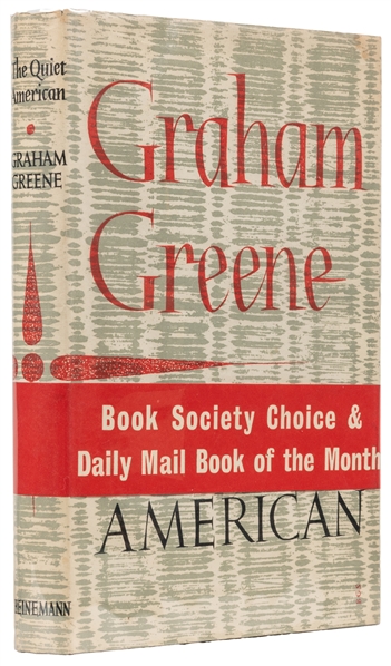  GREENE, Graham (1904-1991). The Quiet American. London: Wil...