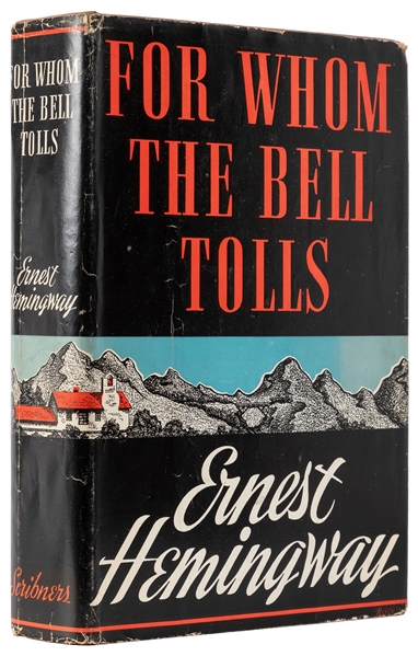  HEMINGWAY, Ernest (1899-1961). For Whom the Bell Tolls. New...