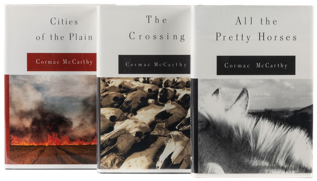  MCCARTHY, Cormac (1933-2023). The Border Trilogy, including...