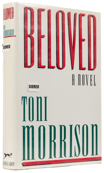  MORRISON, Toni (1931-2019). Beloved. New York: Alfred A. Kn...